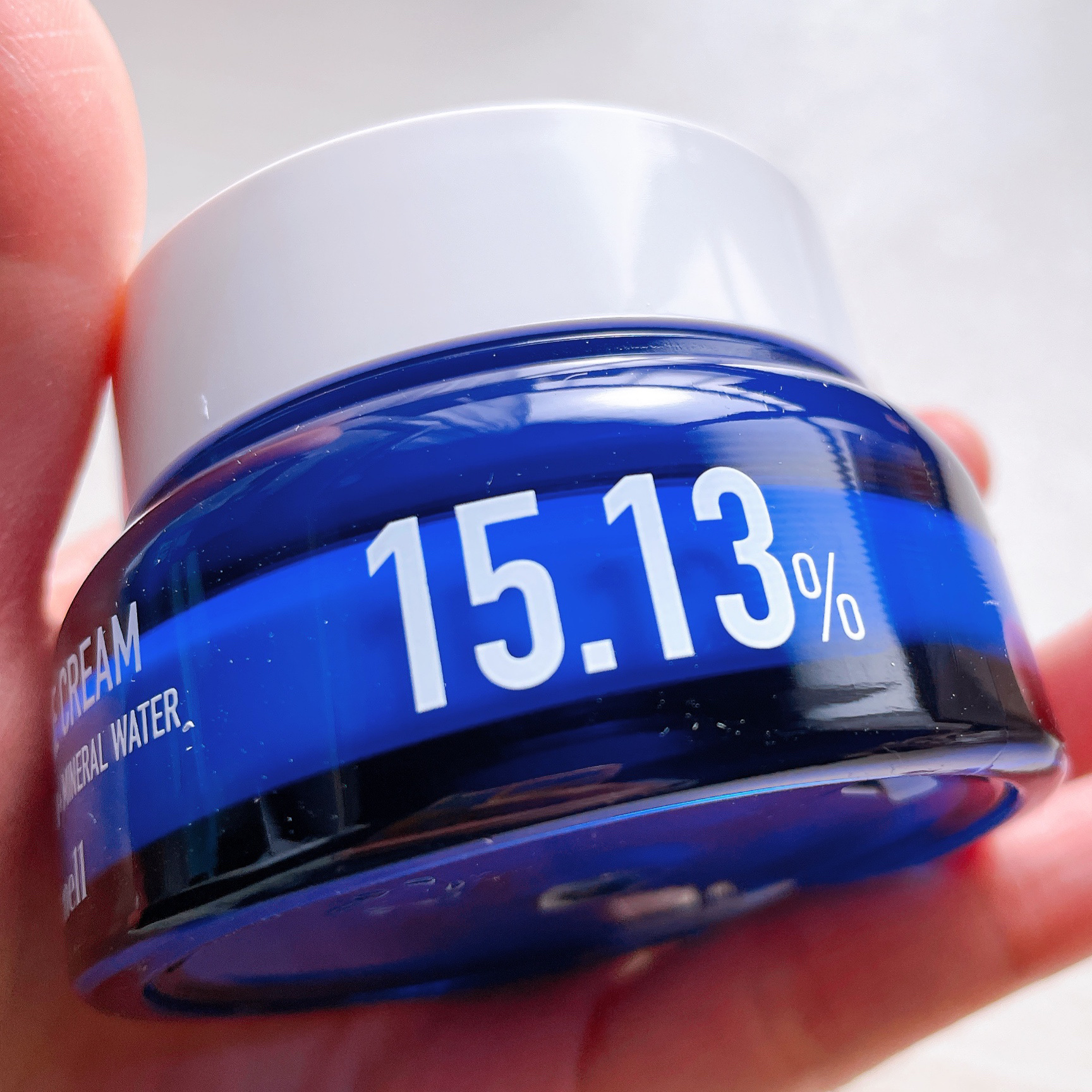 スクワラン 15.13 ミネラルウォーター 保湿ケア クリーム/parnell/フェイスクリームを使ったクチコミ（2枚目）