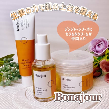 ジンジャーアクアリリーフパッド 60枚/Bonajour/トナーパッドを使ったクチコミ(1枚目)