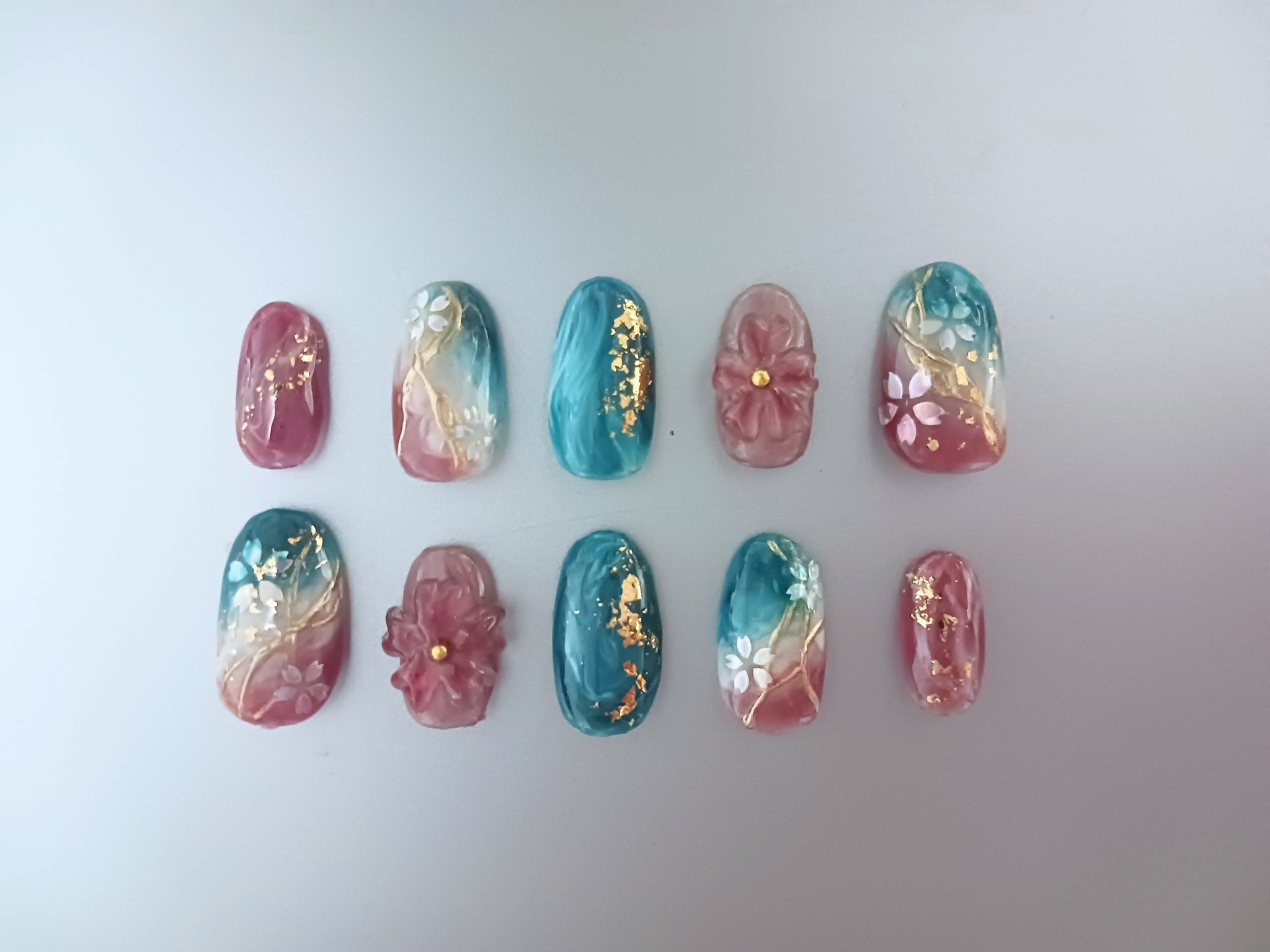 クレイジェル/セリア/ジェルネイルを使ったクチコミ（1枚目）