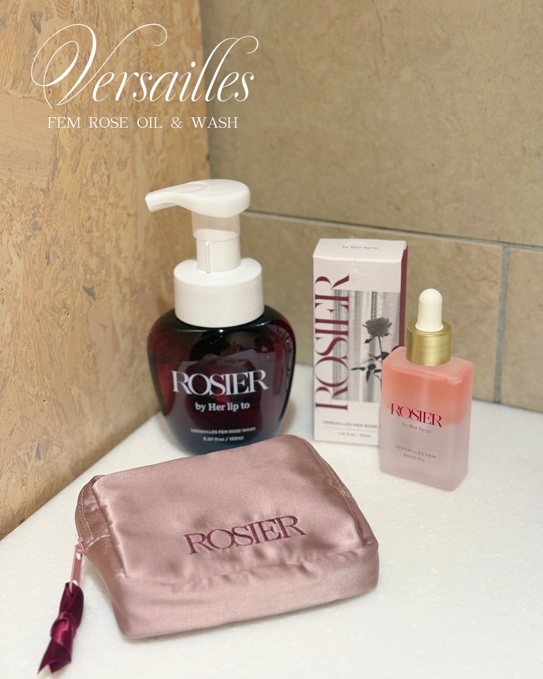 ヴェルサイユ フェムローズウォッシュ/ROSIER by Her lip to/デリケートゾーンケアを使ったクチコミ（1枚目）