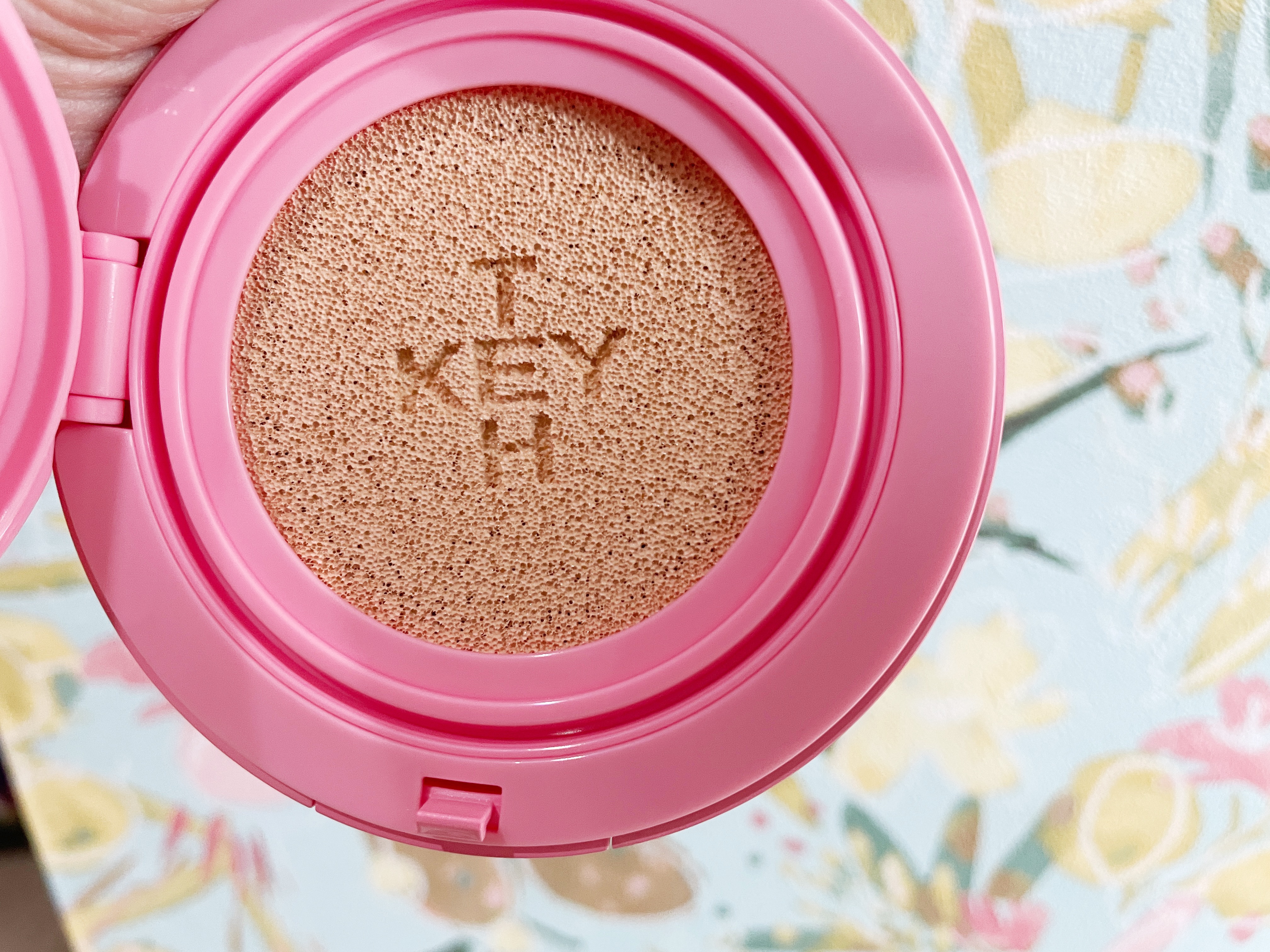 ピンクマグネットクッション/KEYTH/クッションファンデーションを使ったクチコミ（3枚目）