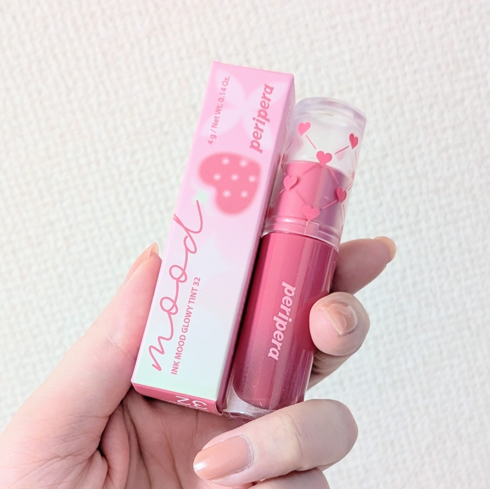 ペリペラ インク ムード グロイ ティント/PERIPERA/リップティントを使ったクチコミ（2枚目）