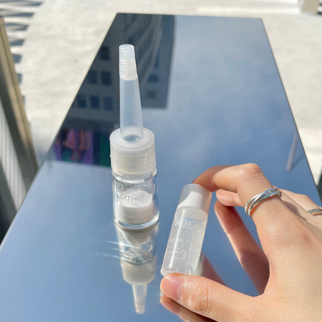 試してみた】ウィズアウト プレケアエッセンス C WITHOUTの効果