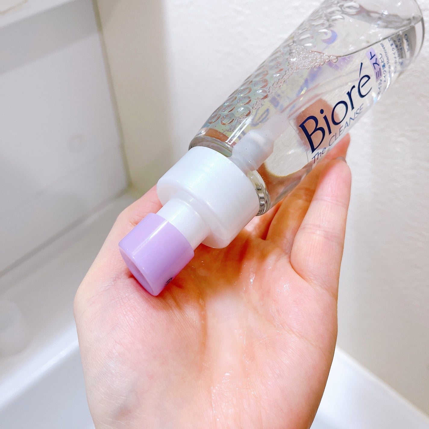 ザ クレンズ オイルミストメイク落とし/ビオレ/オイルクレンジングを使ったクチコミ(4枚目)