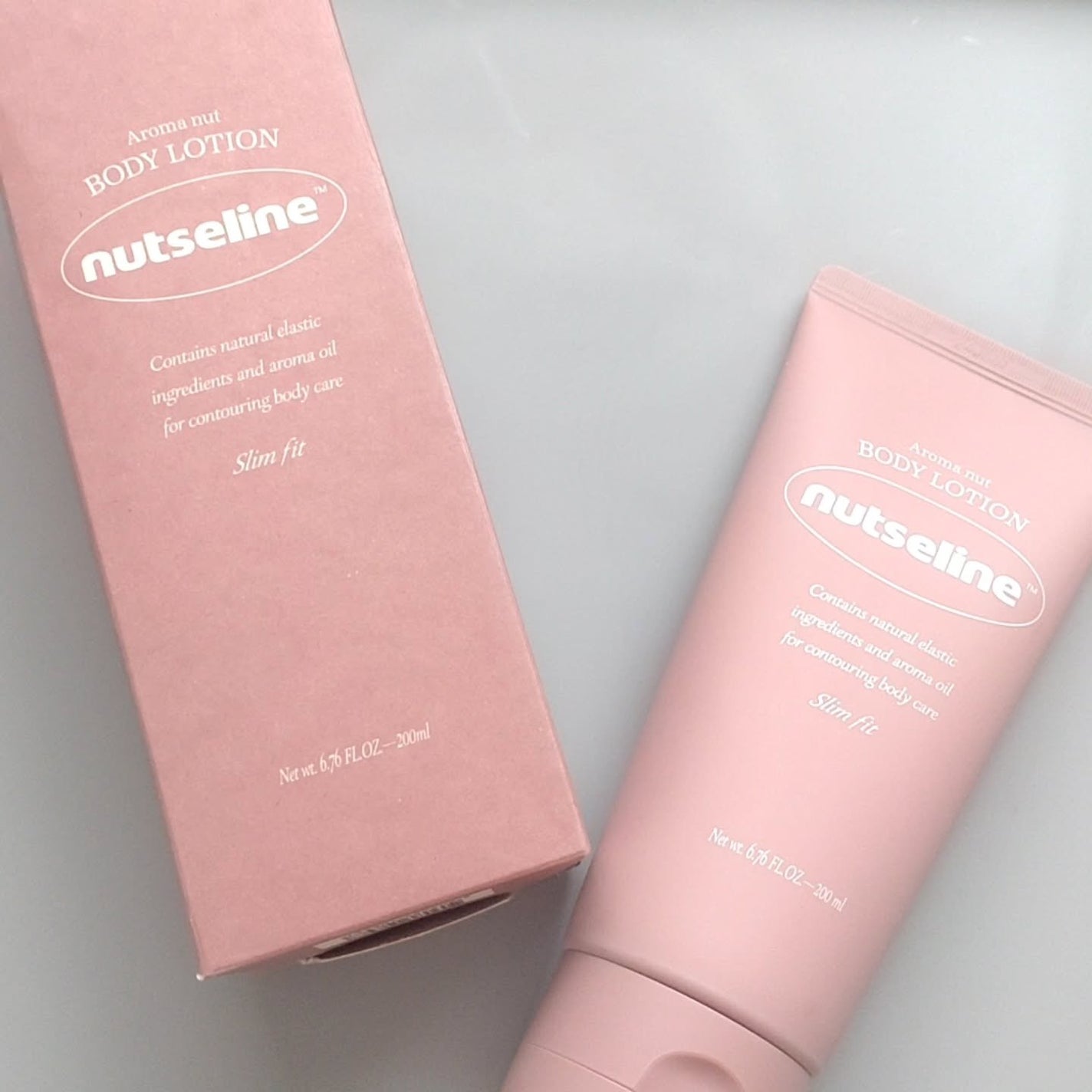 アロマナッツスリムフィットボディローション/nutseline/レッグ・フットケアを使ったクチコミ(1枚目)