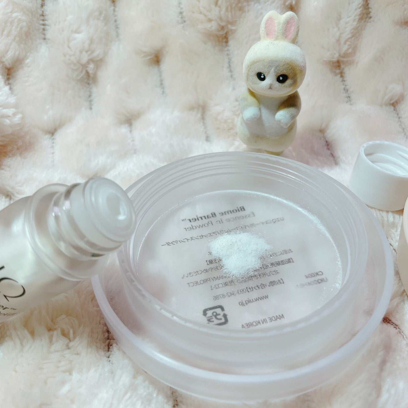 バイオムバリアエッセンスインパウダー/UIQ/ルースパウダーを使ったクチコミ(1枚目)