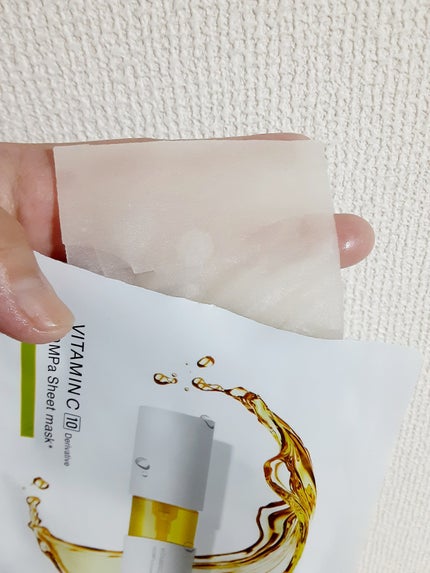 アンレーベル V シートマスク /unlabel/シートマスク・パックを使ったクチコミ(4枚目)