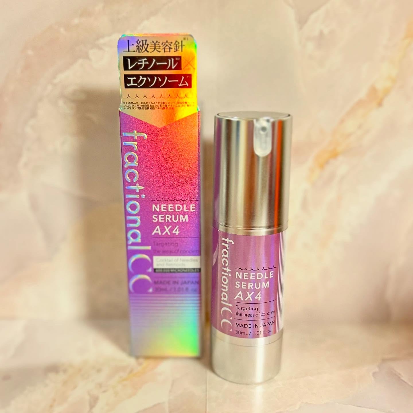 ニードルセラムＡＸ４/fractionalCC/美容液を使ったクチコミ（1枚目）