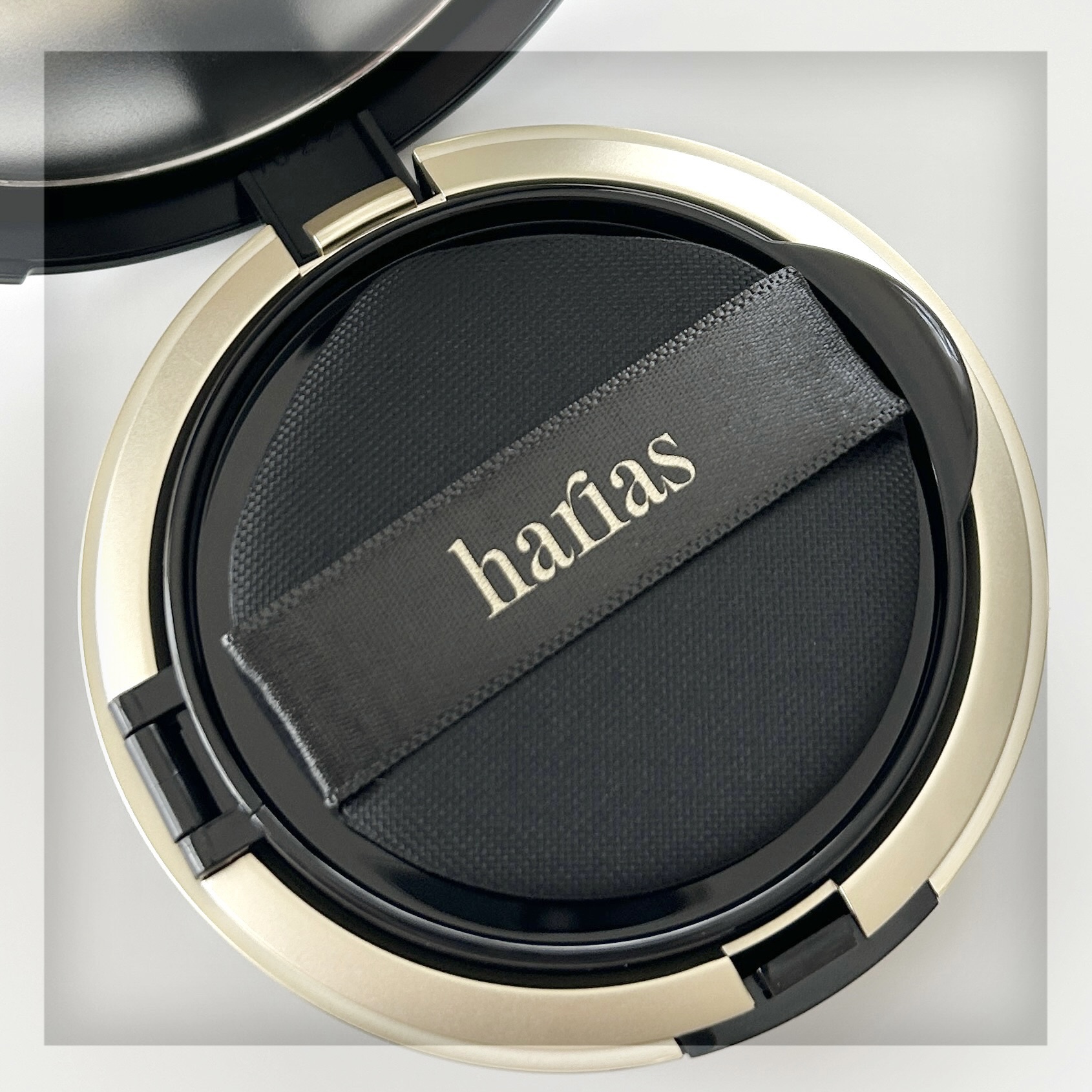 HARIAS　薬用クッションファンデーション/HARIAS/クッションファンデーションを使ったクチコミ（3枚目）