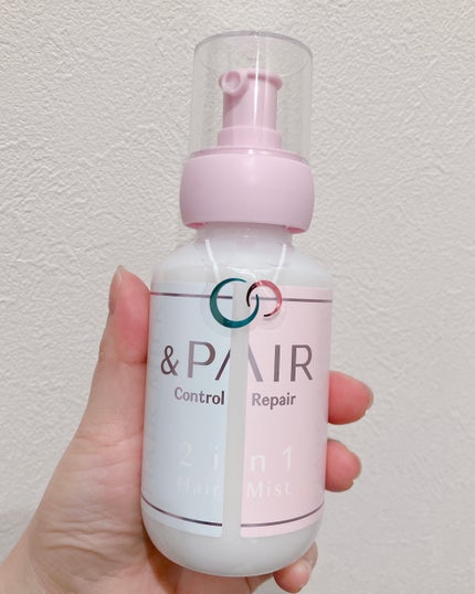 アンドペア コントロール リペア 2in1 ヘアミルクミスト/&PAIR/ヘアミストを使ったクチコミ(1枚目)
