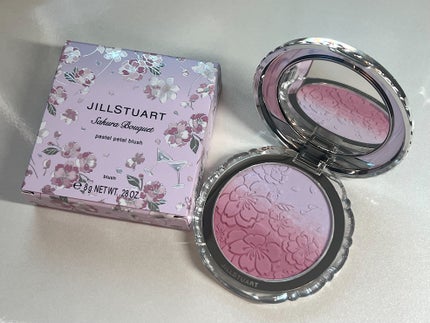 ジルスチュアート パステルペタル ブラッシュ/JILL STUART/パウダーチークを使ったクチコミ(1枚目)