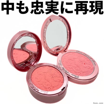 ミッドサマーフェアリーテイルズ コレクション ベルベットチークブラッシュ/FlowerKnows/パウダーチークを使ったクチコミ(2枚目)