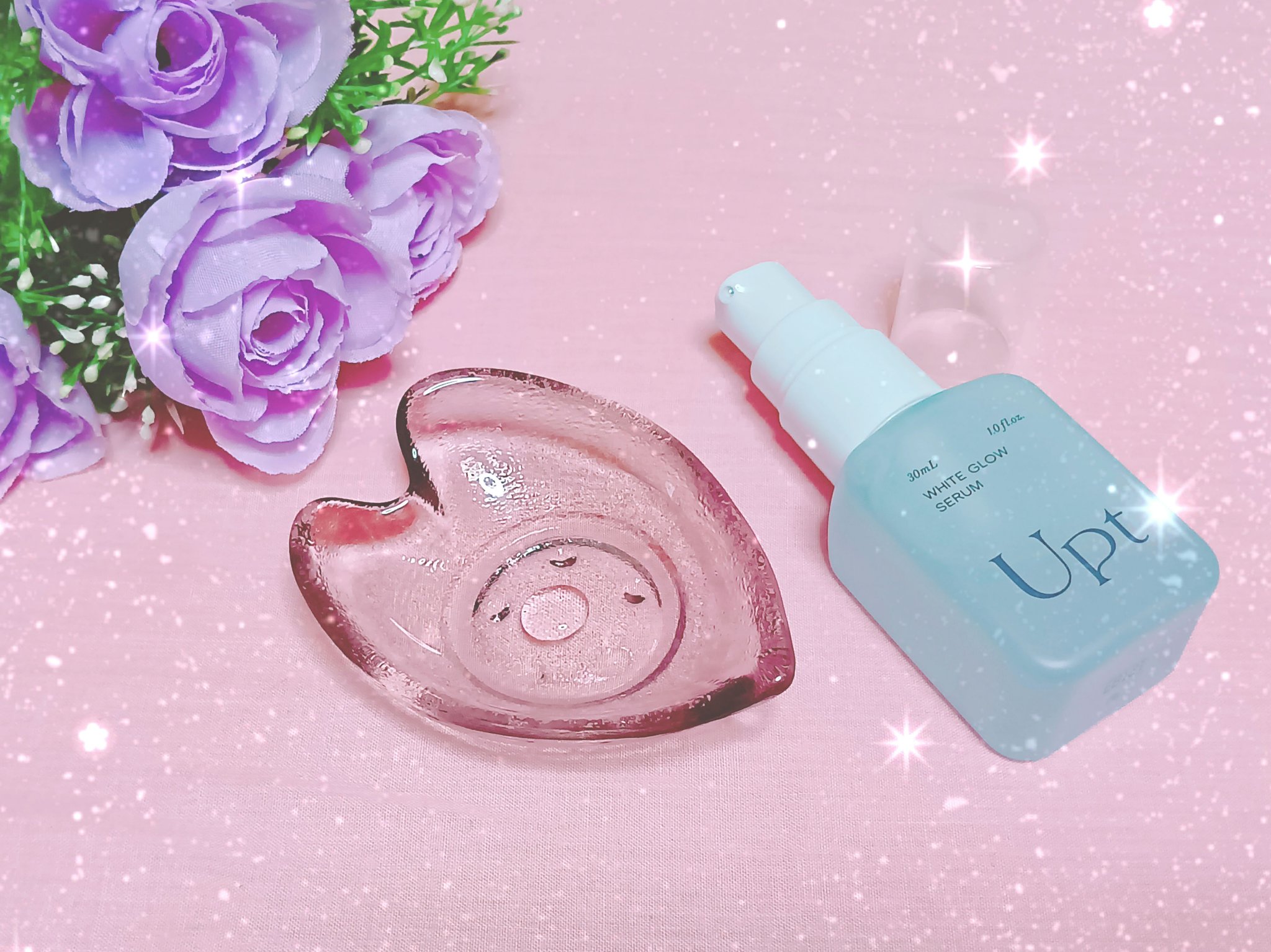 Upt WHITE GLOW SERUM/Upt/美容液を使ったクチコミ（2枚目）