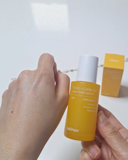 ポア ブライトニング シミケアセラム/celimax/美容液を使ったクチコミ(5枚目)