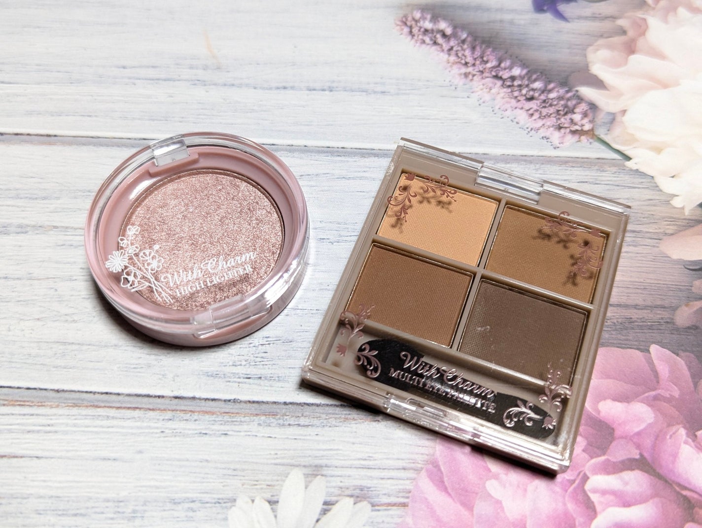 &. Wチャーム ハイライター/DAISO/クリームハイライトを使ったクチコミ(2枚目)