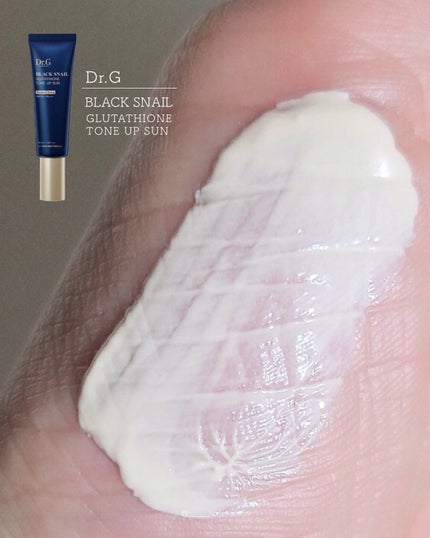 ブラックスネイルグルタチオントーンアップサン/Dr.G/日焼け止めクリームを使ったクチコミ(2枚目)