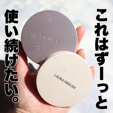 アドバンスドエシリアルスムースオペレーター ルースパウダー/THREE/ルースパウダーを使ったクチコミ(6枚目)