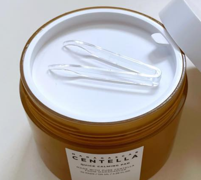 センテラ クイックカーミングパッド/SKIN1004/トナーパッドを使ったクチコミ（3枚目）