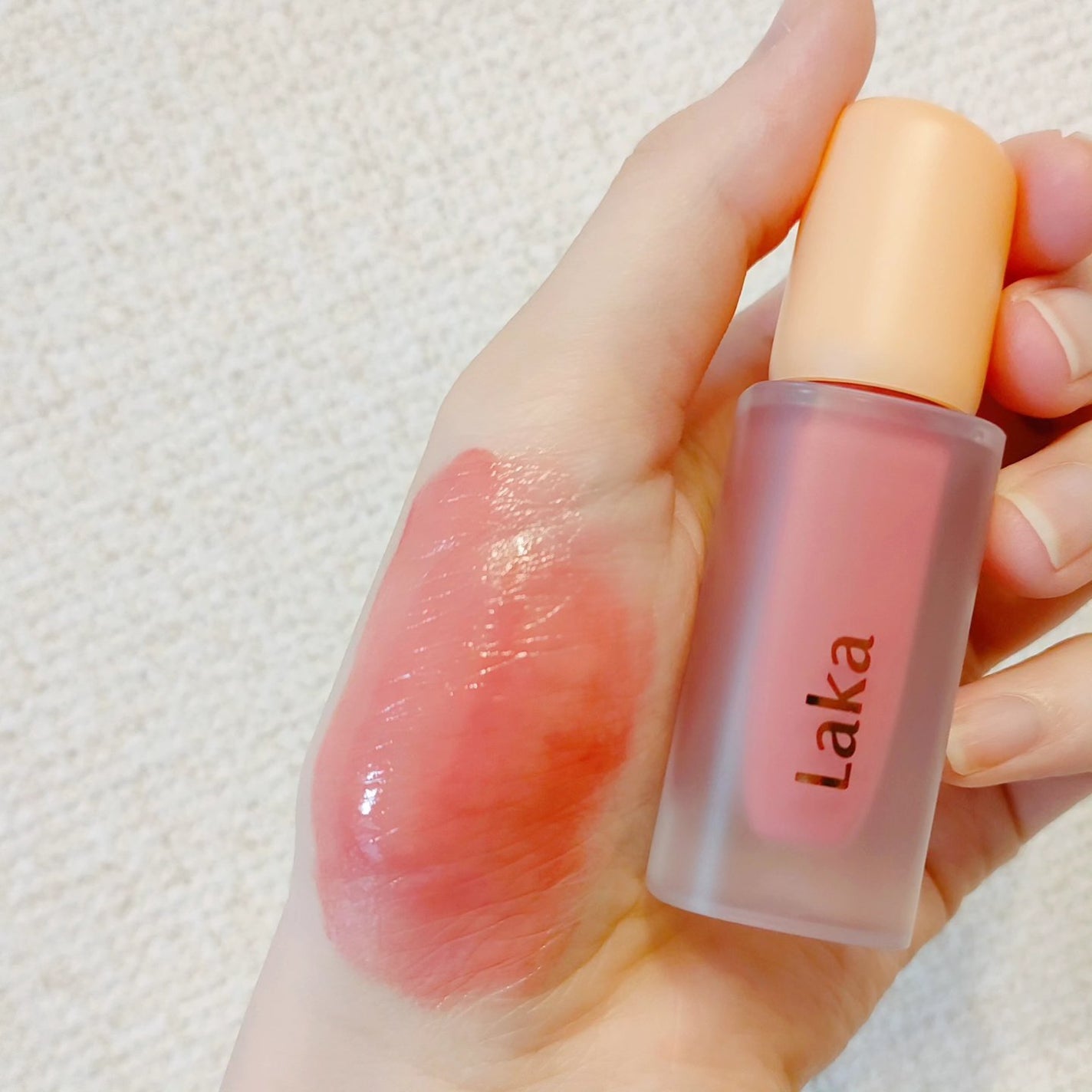 フルーティーグラムティント/Laka/リップティントを使ったクチコミ(3枚目)