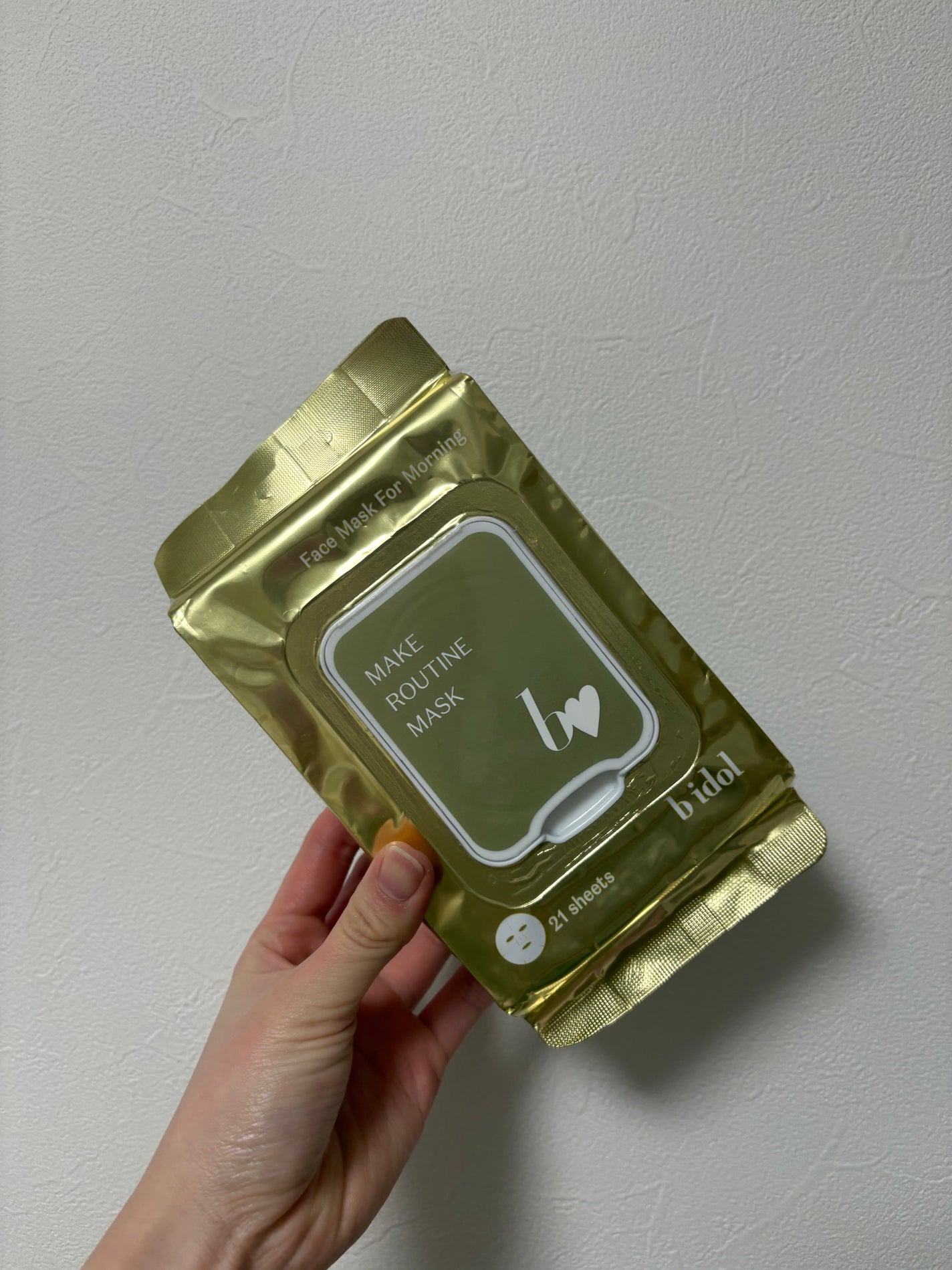 メイクルーティンマスクR/b idol/シートマスク・パックを使ったクチコミ(1枚目)