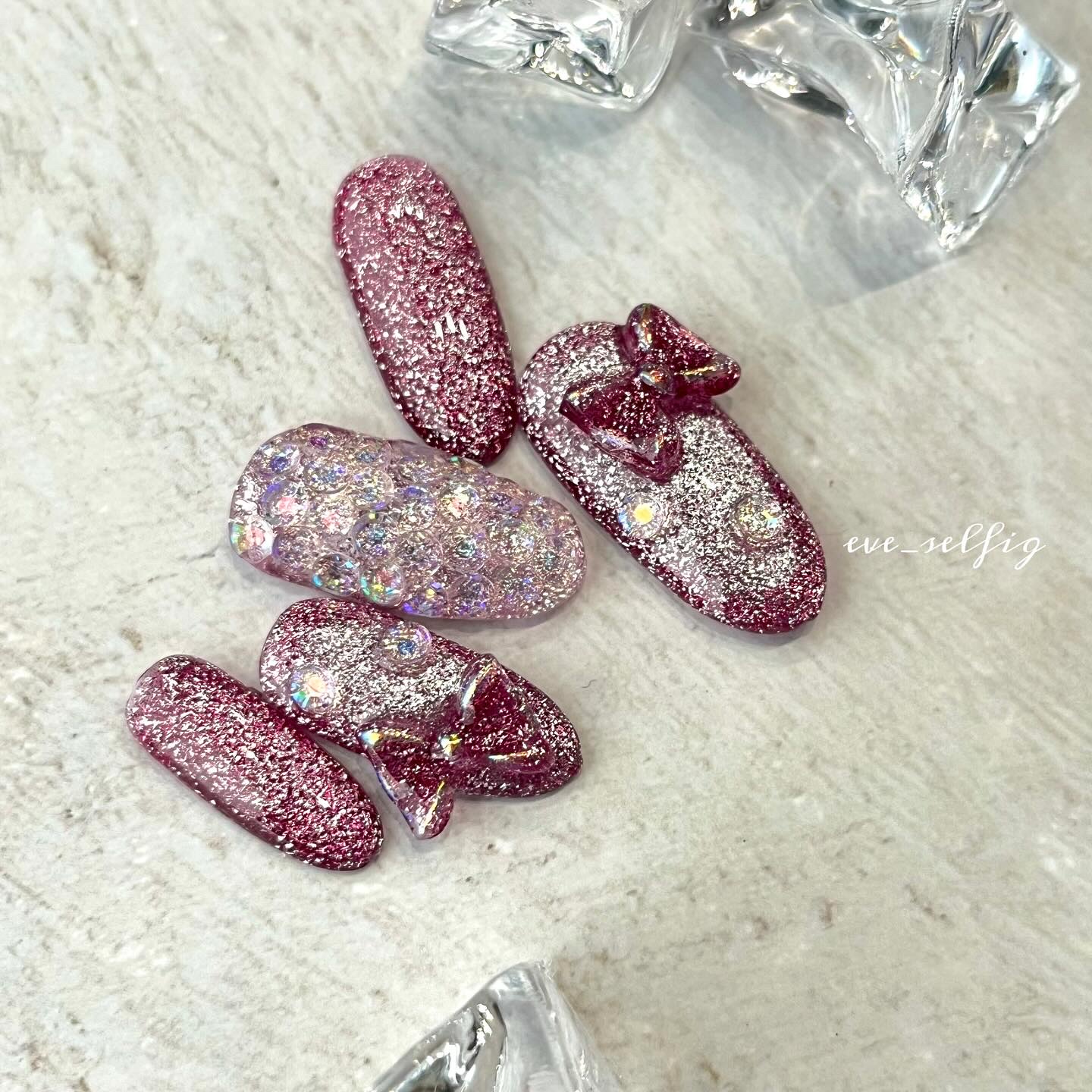 85ミクロンマグネット/ネイル工房/ジェルネイルを使ったクチコミ（2枚目）