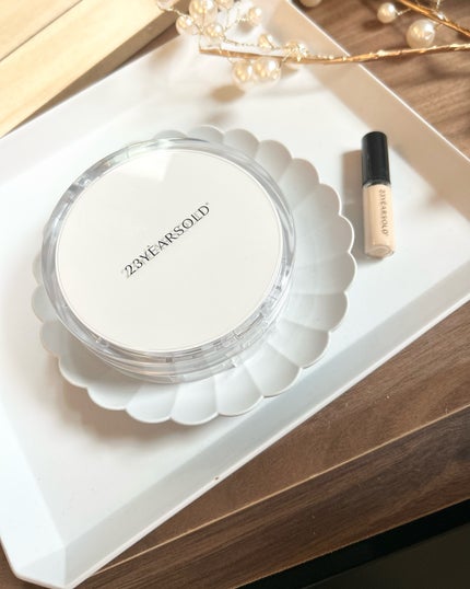 ハートリーフシーンカバークッション/23years old/クッションファンデーションを使ったクチコミ(5枚目)