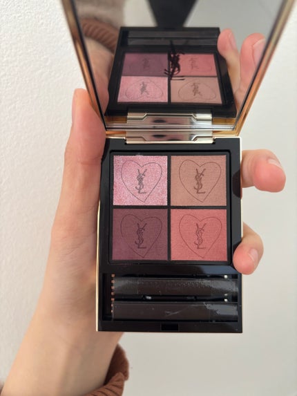 クチュール ミニ クラッチ/YVES SAINT LAURENT BEAUTE/アイシャドウパレットを使ったクチコミ(2枚目)