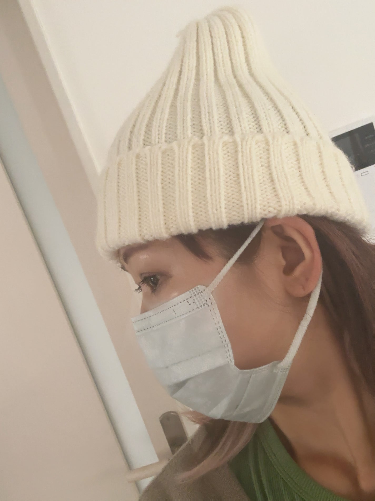 ちゃんまぃ on LIPS 「😷纏(まとい)カラーマスク新しいマスク❣️何だかんだマスクは手..」(5枚目)