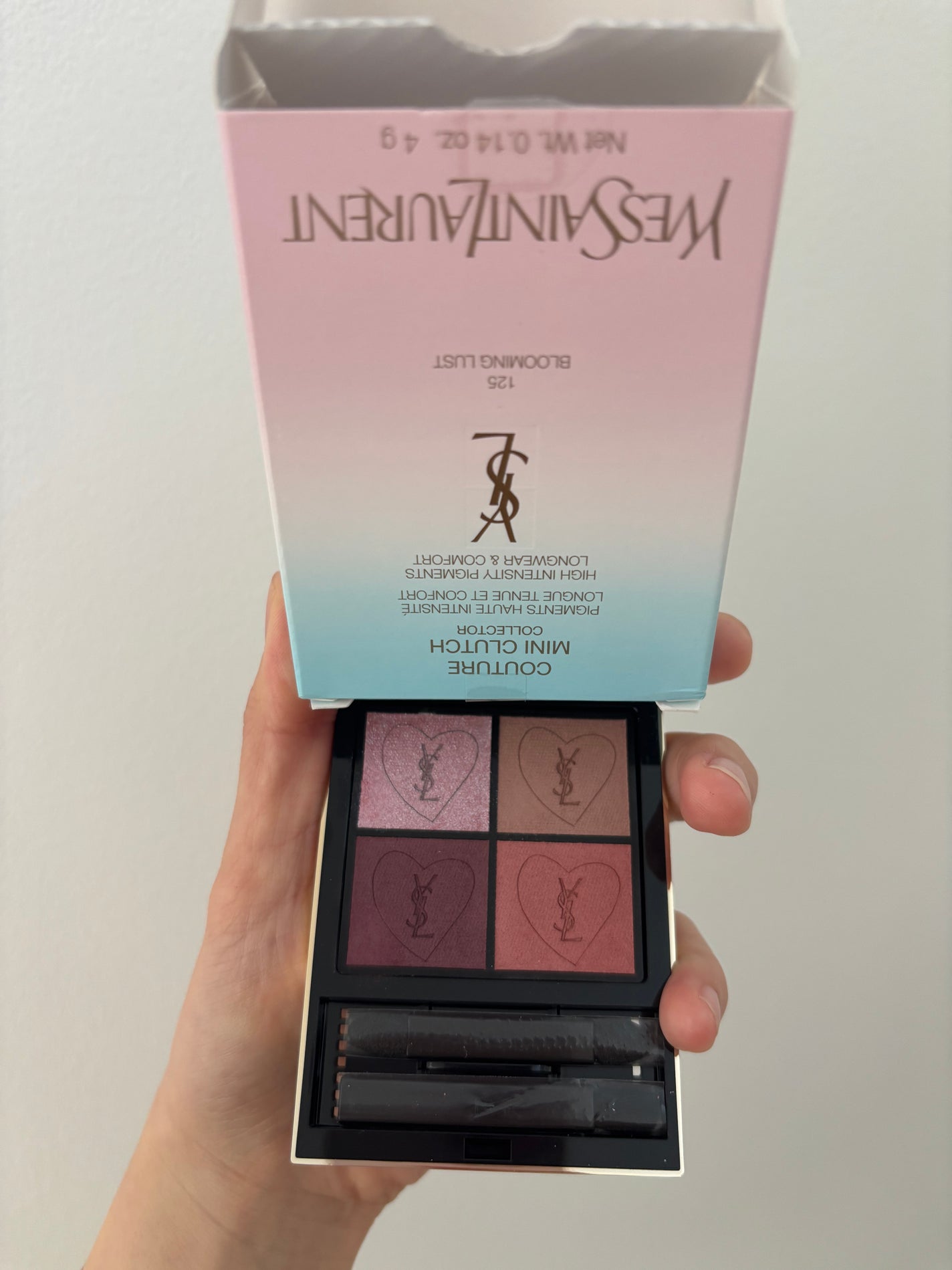 クチュール ミニ クラッチ/YVES SAINT LAURENT BEAUTE/アイシャドウパレットを使ったクチコミ(1枚目)