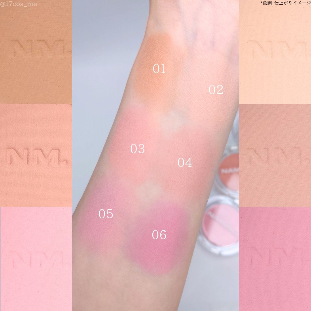 ネーミング フラッフィーパウダーブラッシュ/NAMING./パウダーチークを使ったクチコミ(5枚目)