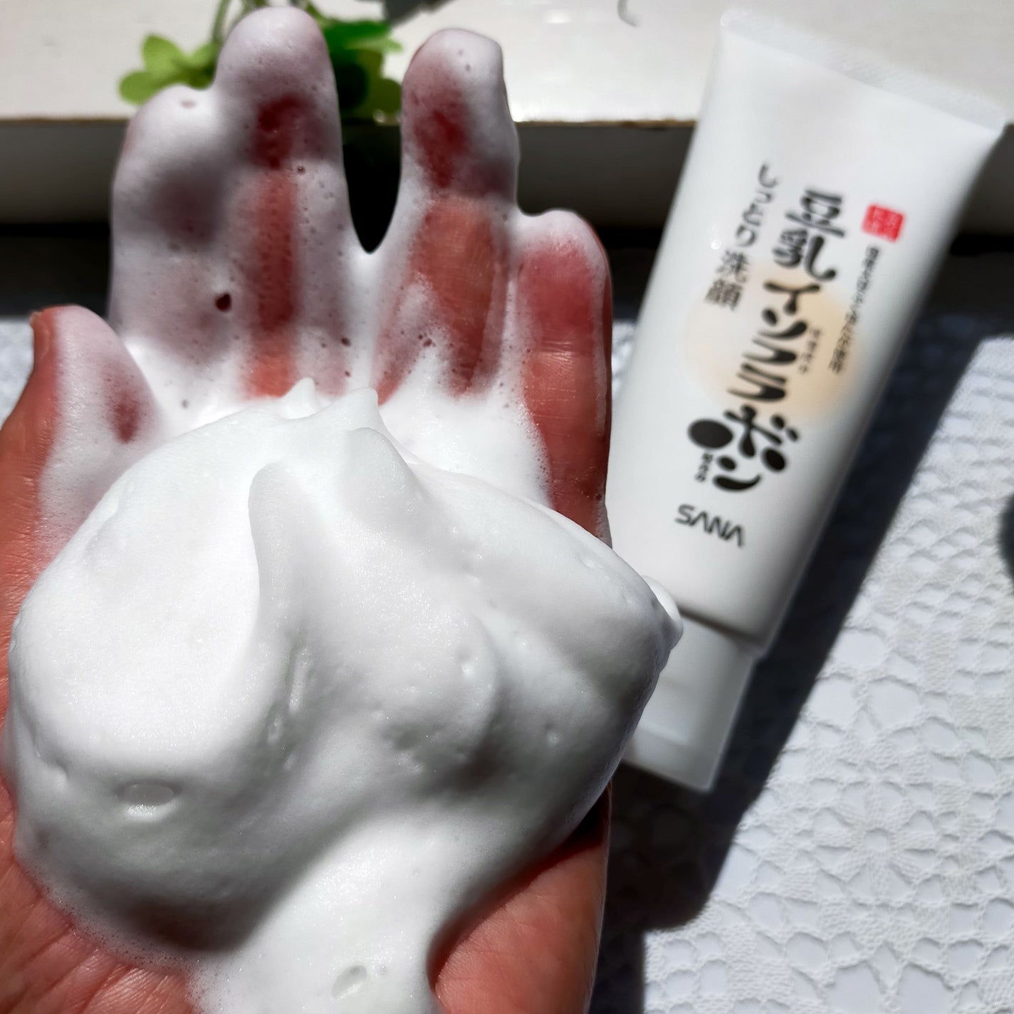 しっとりクレンジング洗顔 NC/なめらか本舗/洗顔フォームを使ったクチコミ(1枚目)