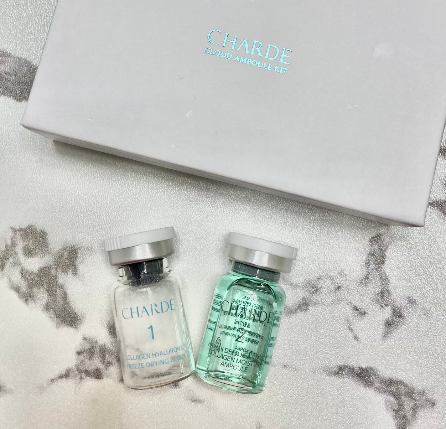 クラウドアンプル 1week キット/CHARDE/美容液を使ったクチコミ(1枚目)