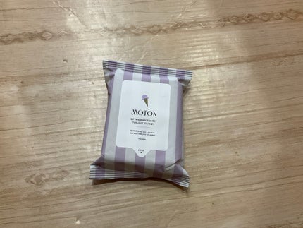 アイスフレグランスシート TWILIGHT JOURNEY/MOTON/ボディシートを使ったクチコミ(1枚目)