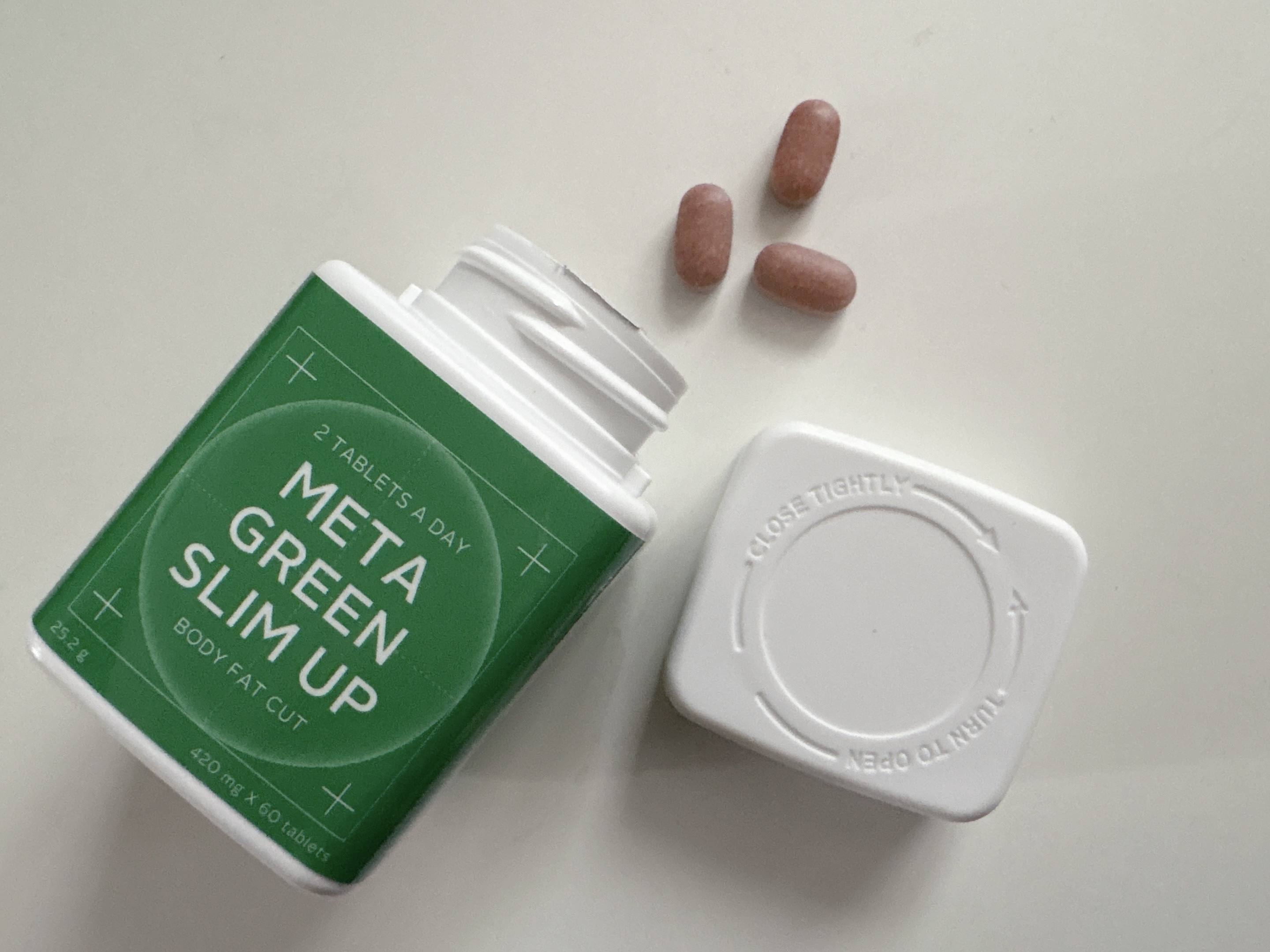 メタグリーンスリムアップ/VITALBEAUTIE/ボディサプリメントを使ったクチコミ（2枚目）