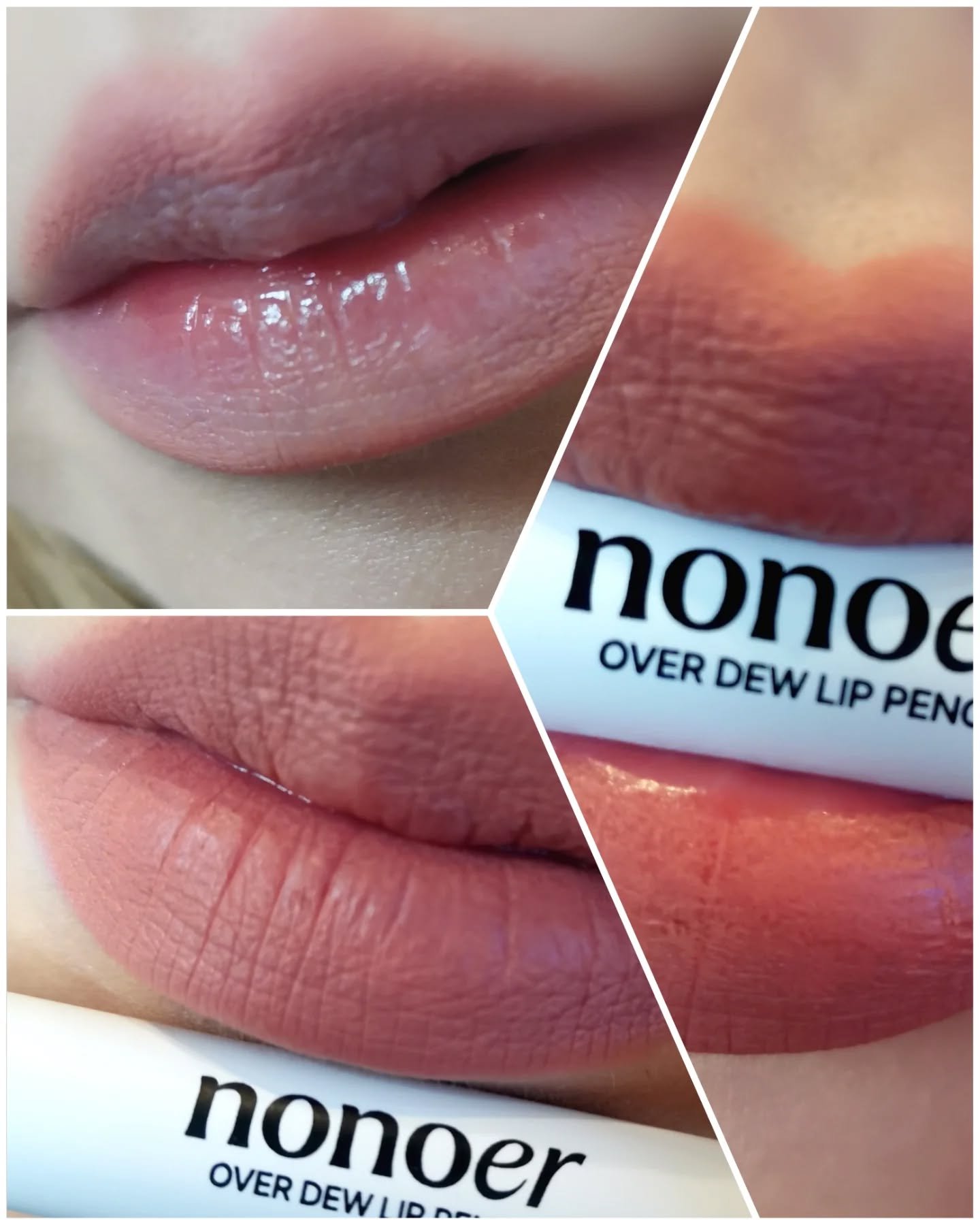 オーバーデューリップペンシル/nonoer/リップライナーを使ったクチコミ（3枚目）