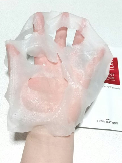 エイジ インテンストリートメント フェイシャルマスク/FROM NATURE/シートマスク・パックを使ったクチコミ(2枚目)