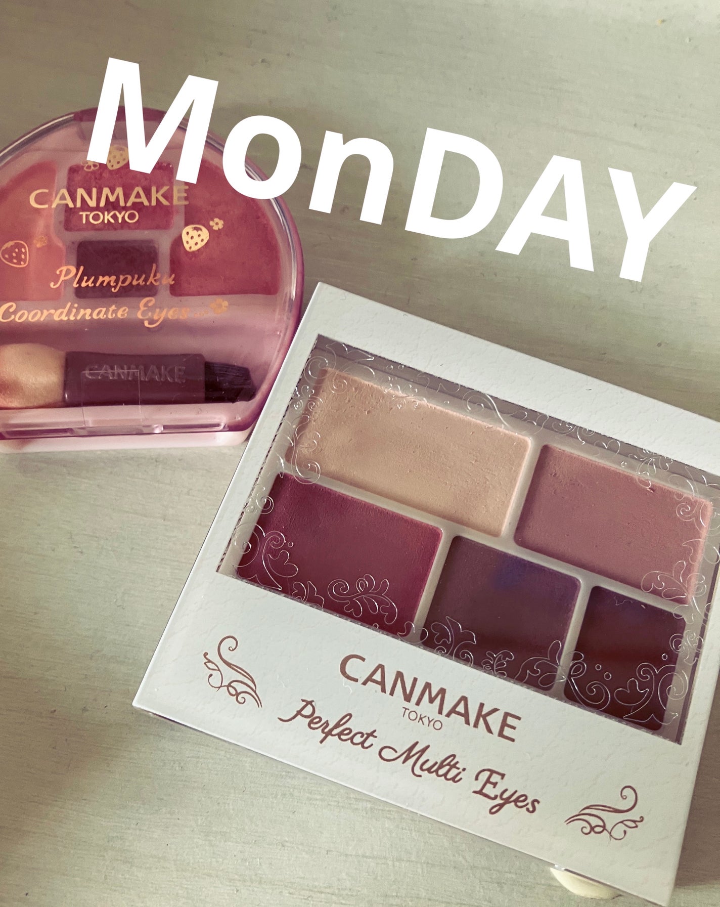 パーフェクトマルチアイズ/キャンメイク/アイシャドウパレットを使ったクチコミ(2枚目)