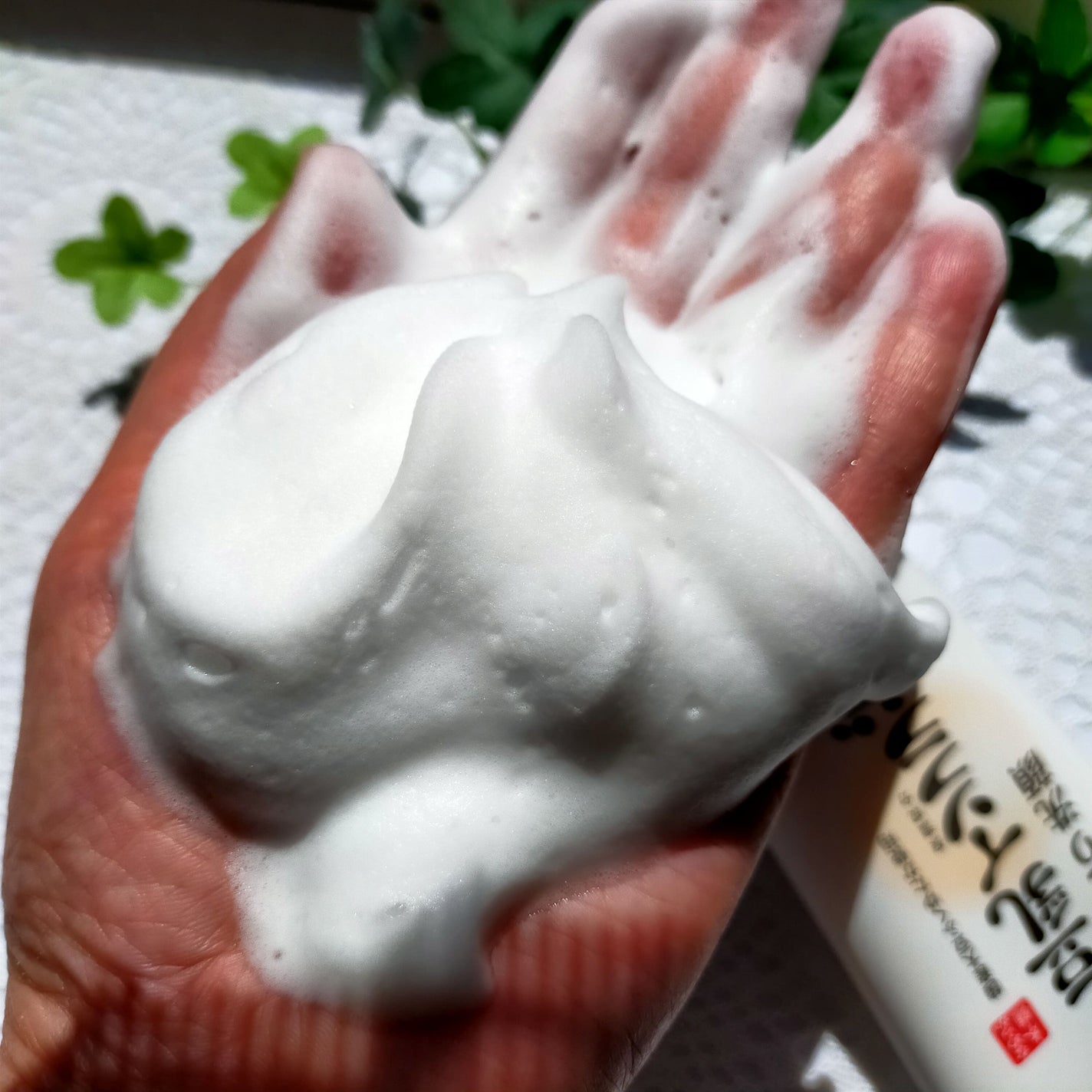 しっとりクレンジング洗顔 NC/なめらか本舗/洗顔フォームを使ったクチコミ(4枚目)