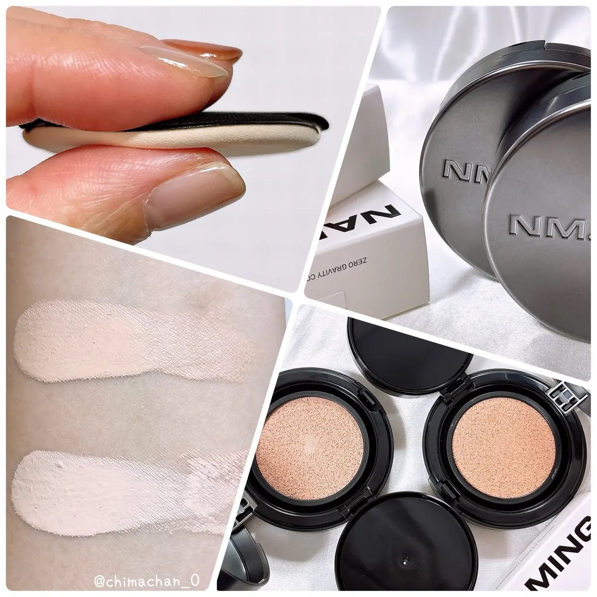 ネーミング ゼログラビティ カバーフィットクッション/NAMING./クッションファンデーションを使ったクチコミ（3枚目）
