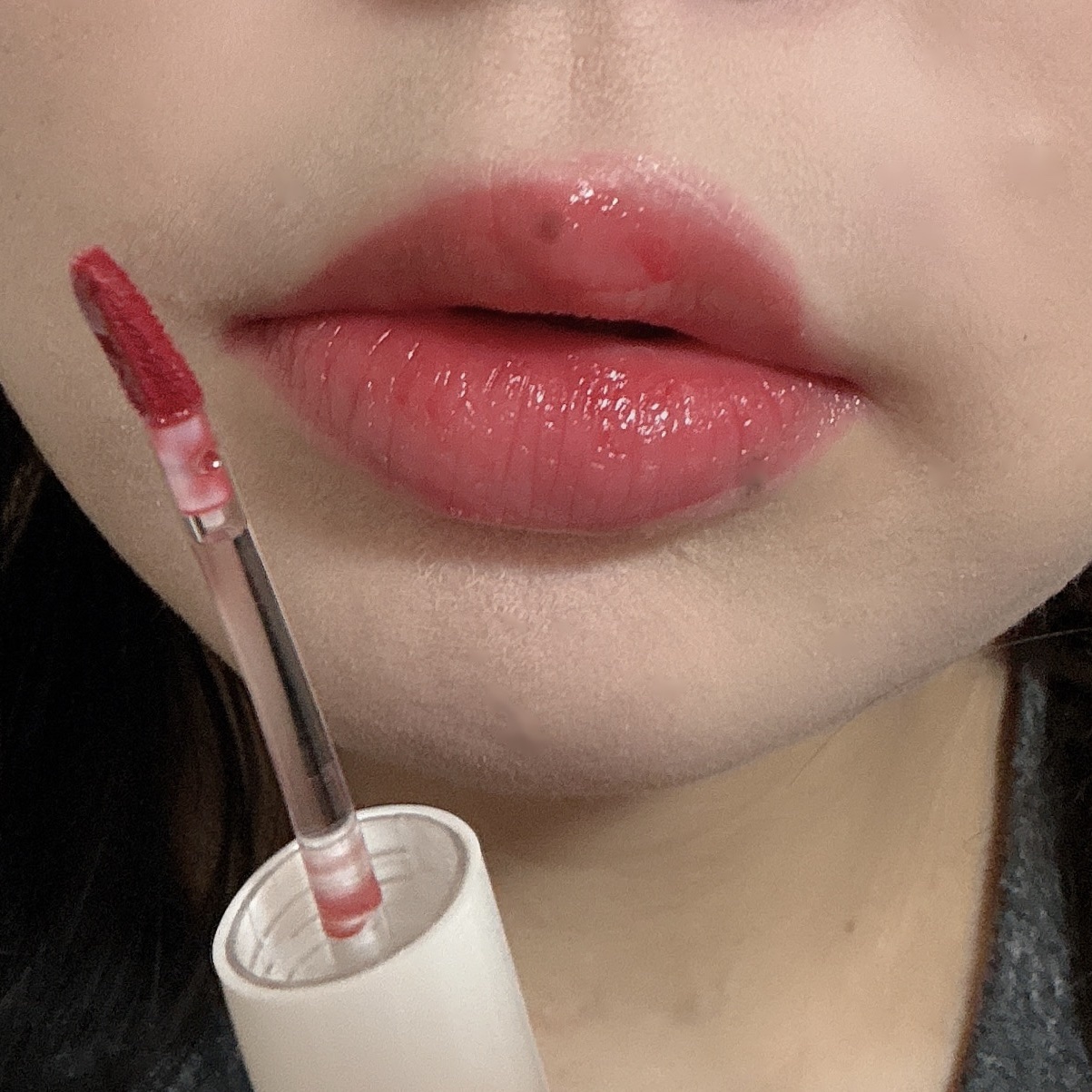 アップトゥーミー　ハグマイリップ　カラーロックプランパー/up2me/リッププランパーを使ったクチコミ（3枚目）