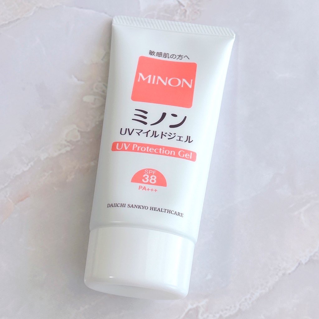 ミノンUVマイルドジェル/ミノン/日焼け止めジェルを使ったクチコミ（1枚目）