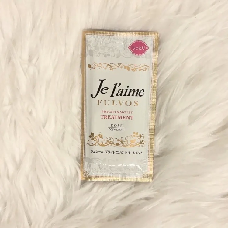 ジュレーム フルボス ブライトニング シャンプー／トリートメント(ブライト＆モイスト)/Je l'aime/シャンプー・コンディショナーを使ったクチコミ（1枚目）