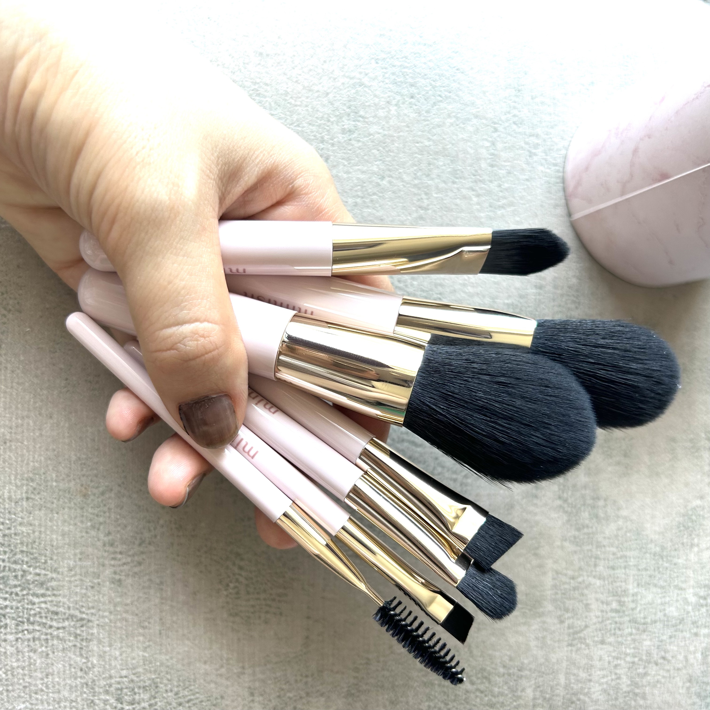 メイクブラシセット/mimish/その他キットセットを使ったクチコミ（3枚目）