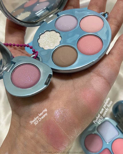 フィー ポケットアイパレット/fwee/アイシャドウパレットを使ったクチコミ(6枚目)