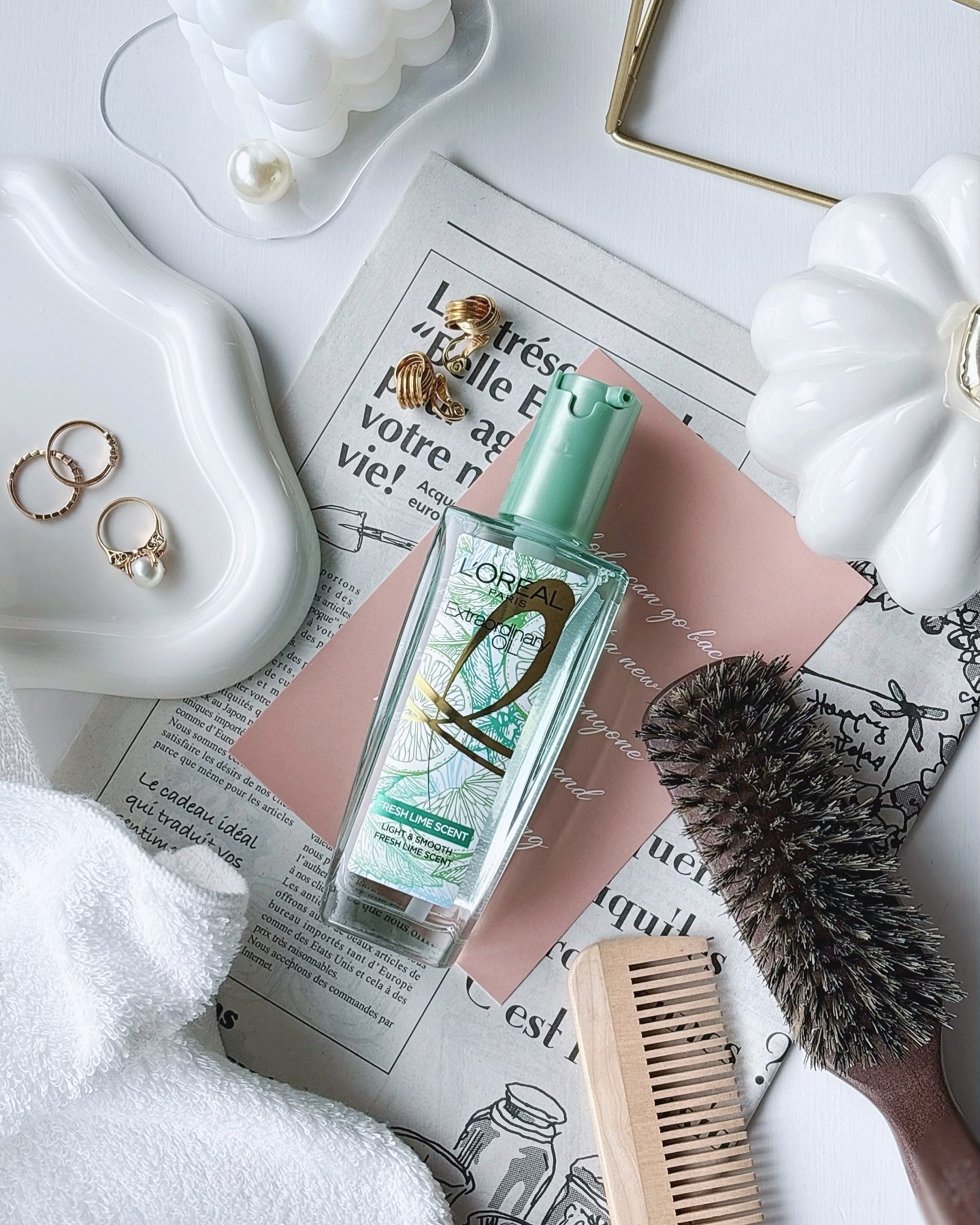 ロレアル パリ エクストラオーディナリー クリアライム/ロレアル パリ/ヘアオイルを使ったクチコミ（1枚目）