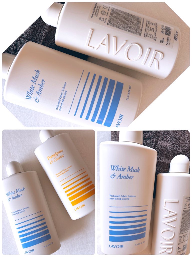 パフュームヴィーガン柔軟剤 ホワイトムスク＆アンバー/LAVOIR/柔軟剤を使ったクチコミ（3枚目）