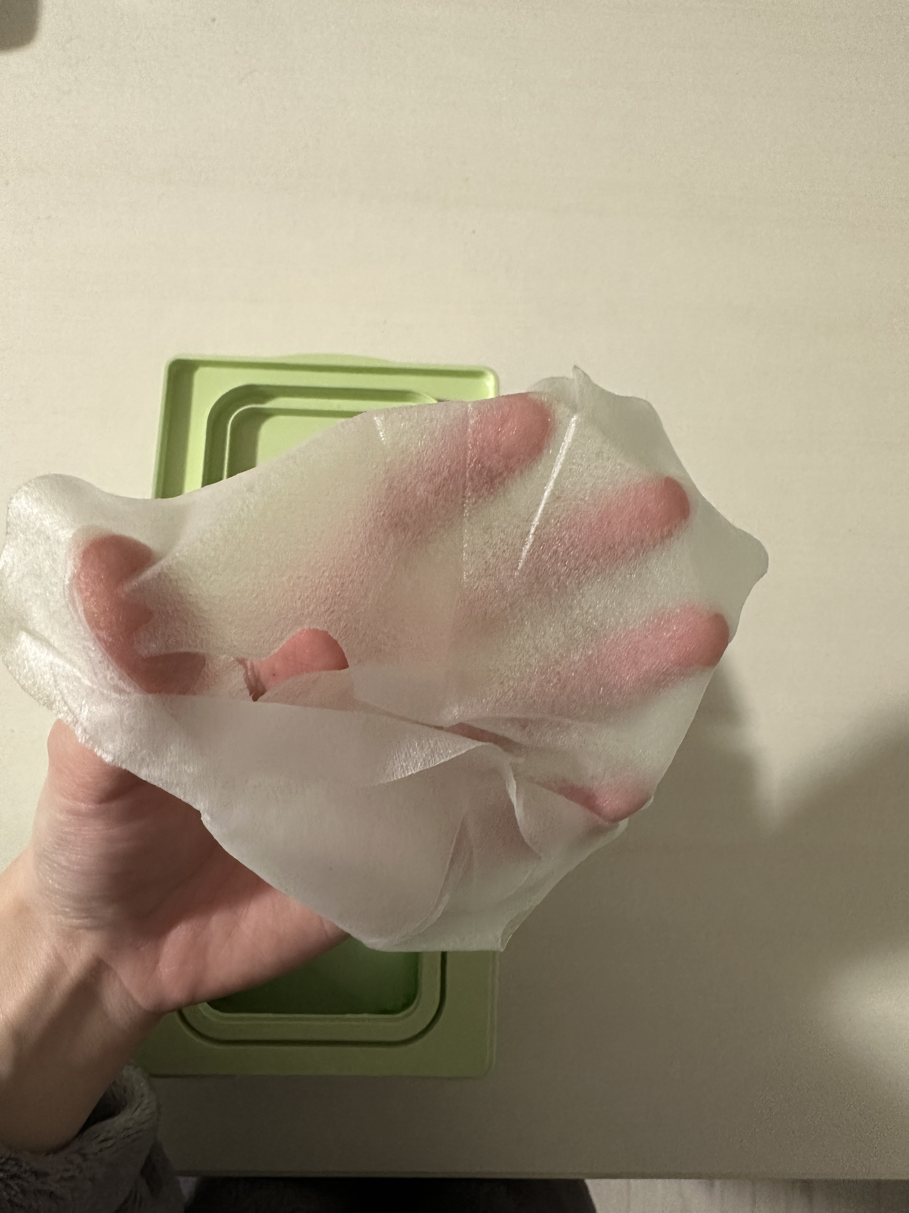 バイユア スージンググリーン デイリーアクアセラムマスク/ByUR/シートマスク・パックを使ったクチコミ（3枚目）