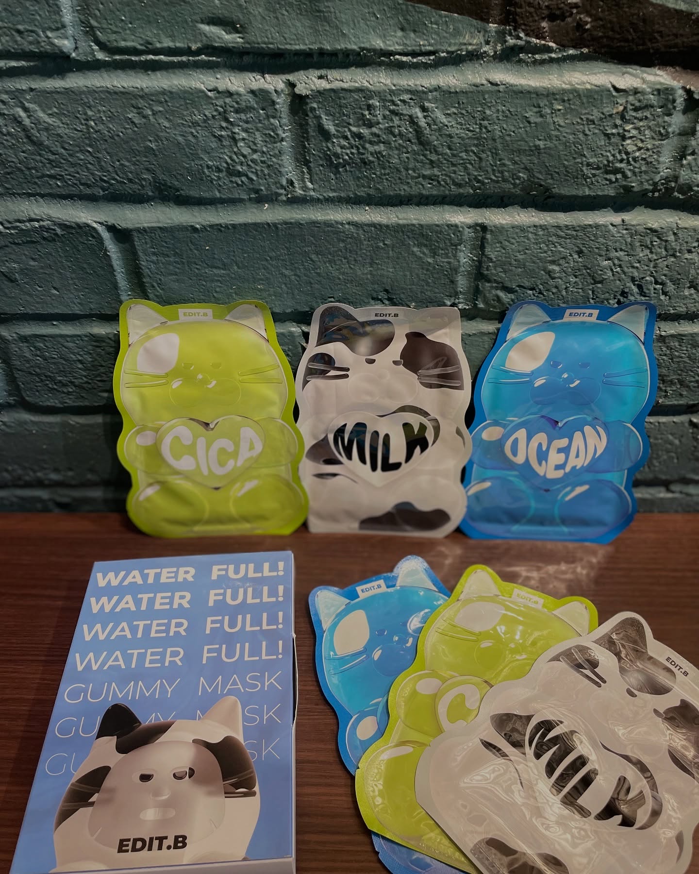 ウォータープルグミマスク/EDIT.B/シートマスク・パックを使ったクチコミ（1枚目）