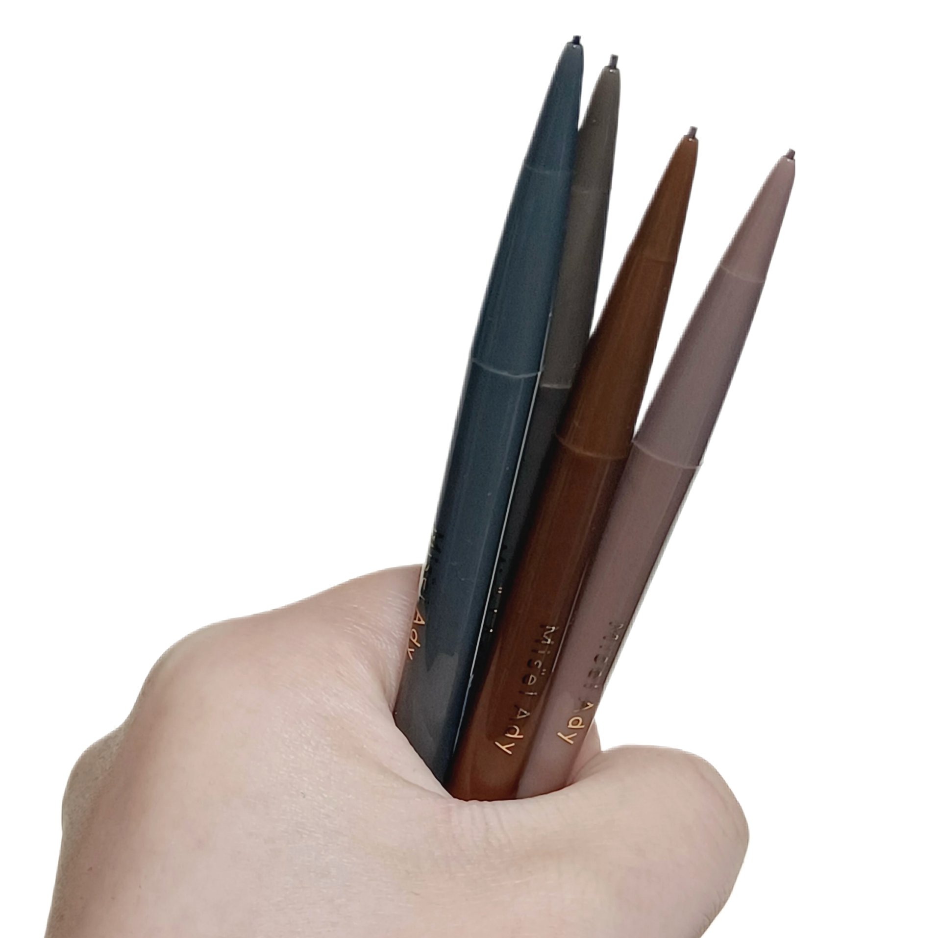 パウダリーアイブロウペンシルスリム 01 マイルドグレー/ミゼルエディ/アイブロウペンシルを使ったクチコミ（3枚目）