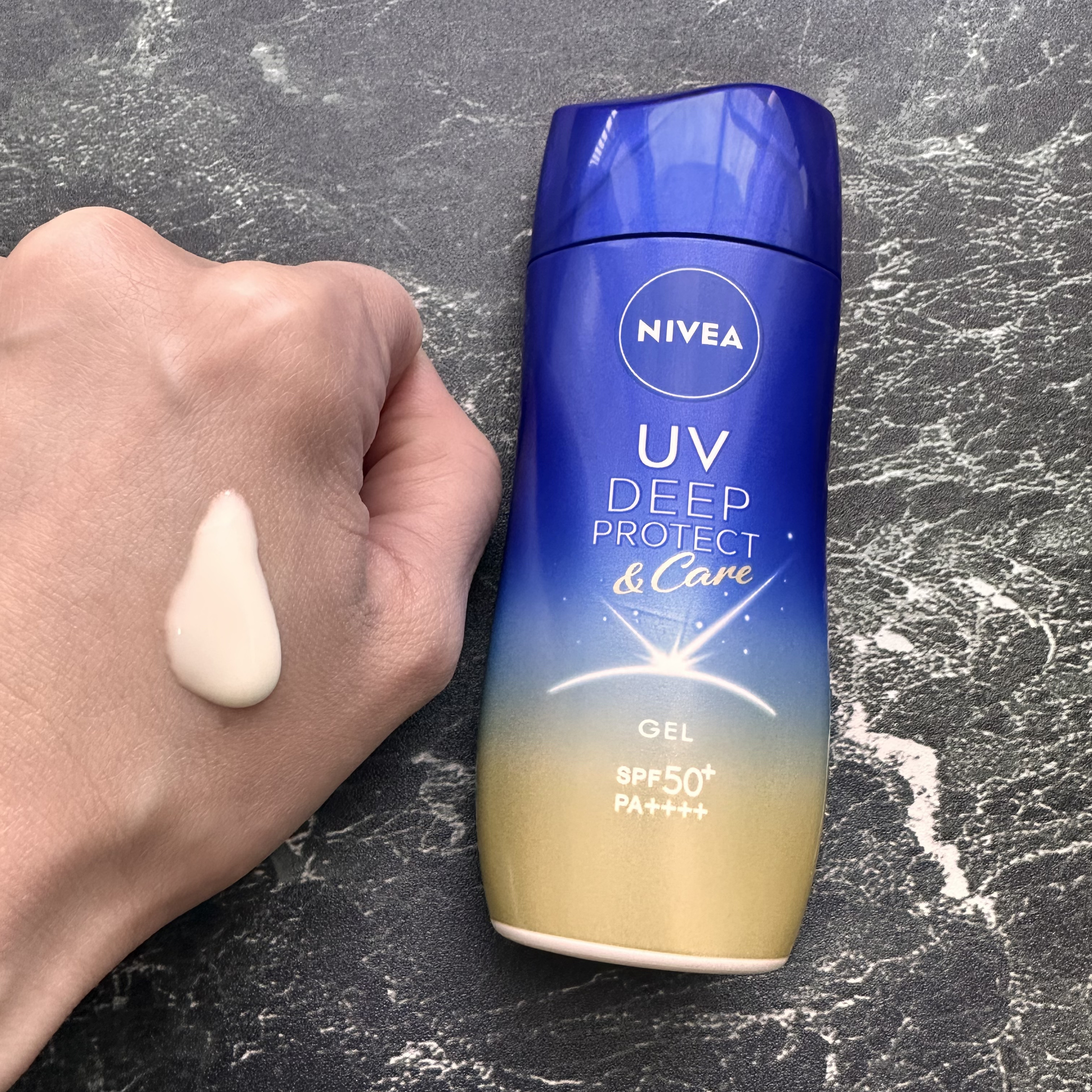 ニベアUV ディープ プロテクト＆ケア ジェル/ニベア/日焼け止めジェルを使ったクチコミ（2枚目）